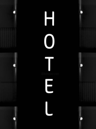 Photography titled ""Hôtel 260"" by Harold Vernhes, Original Artwork, Digital Photography