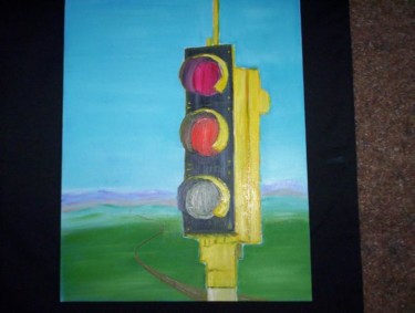Painting titled "Road To Nowhere" by Harold Messler, Original Artwork