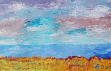Painting titled "Nordsee Impression I" by Harry Lübke (hARRY), Original Artwork, Acrylic