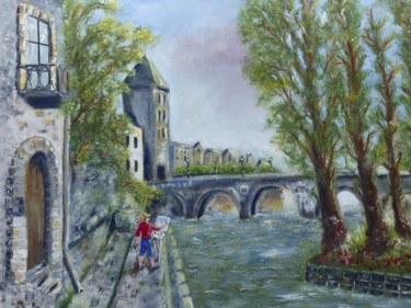 Painting titled "le-peintre-2.jpg" by H. Oriaut, Original Artwork