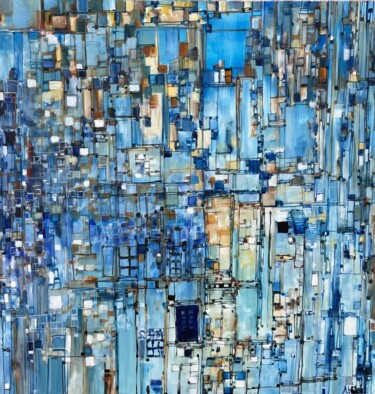 Pittura intitolato "Porta Azul ." da Hartiste, Opera d'arte originale, Olio