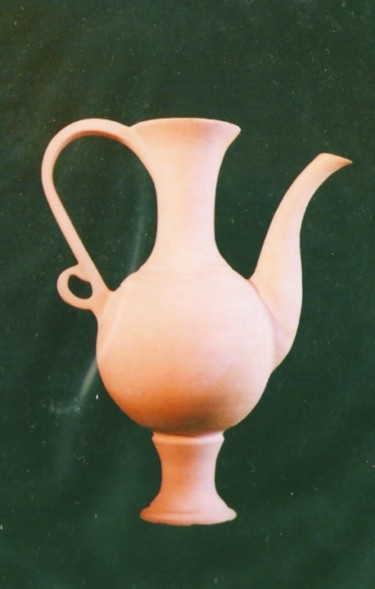 Sculpture intitulée "vase.JPG" par Hasch, Œuvre d'art originale, Terre cuite