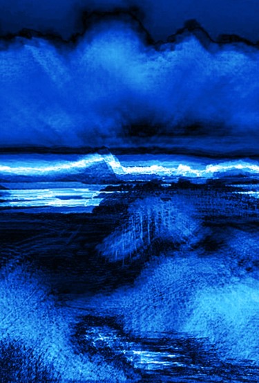 Цифровое искусство под названием "Прибой.jpg" - Haum L'Amort, Подлинное произведение искусства, Другой