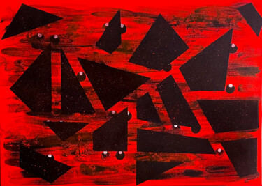 Malerei mit dem Titel "Enthralled" von Havana Wilson, Original-Kunstwerk, Acryl Auf Keilrahmen aus Holz montiert