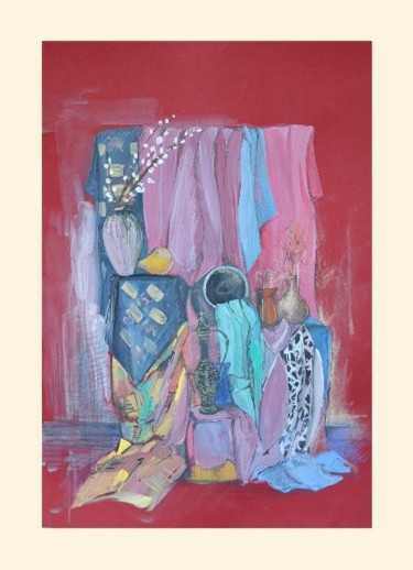 Картина под названием "colores" - Hayarm, Подлинное произведение искусства