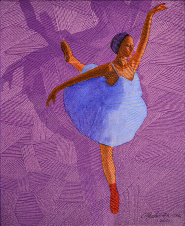 Malerei mit dem Titel "Dance and move 2" von Haydar Ekinekk, Original-Kunstwerk, Öl