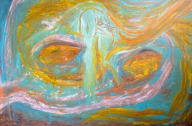 Картина под названием "Mauna" - Hayk-Philipp Sevumyan, Подлинное произведение искусства, Масло