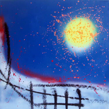 Peinture intitulée "HAYVON Winter & Sun…" par Hayvon, Œuvre d'art originale, Acrylique