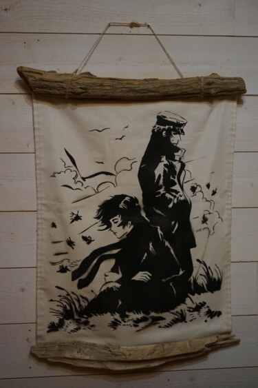 Painting titled "Corto" by Hdm, Original Artwork, Stencil