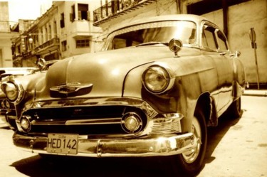 Photography titled "Cuban car" by Heart Art Rebecca, Original Artwork