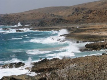 Photography titled "Aruba Natural Pool" by Heart Art Rebecca, Original Artwork