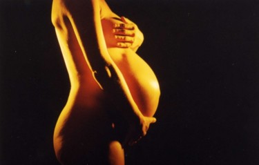Fotografie getiteld "Baby belly" door Heart Art Rebecca, Origineel Kunstwerk