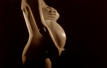Fotografie getiteld "Pregnant woman" door Heart Art Rebecca, Origineel Kunstwerk