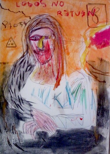 Peinture intitulée "Amon asli" par Hector O'Kanin, Œuvre d'art originale, Acrylique