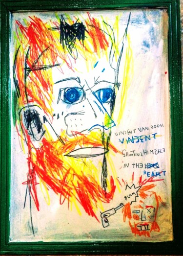 Pintura titulada "Vincent" por Hector O'Kanin, Obra de arte original, Pintura al aerosol