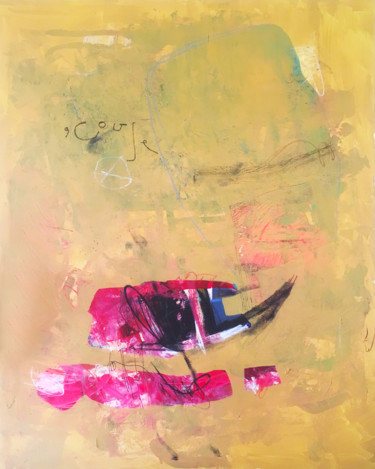 Malerei mit dem Titel "cosmo" von Héctor Glez, Original-Kunstwerk, Acryl