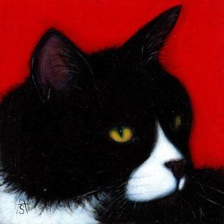 Painting titled "Charlie" by Heidi Shaulis, Original Artwork