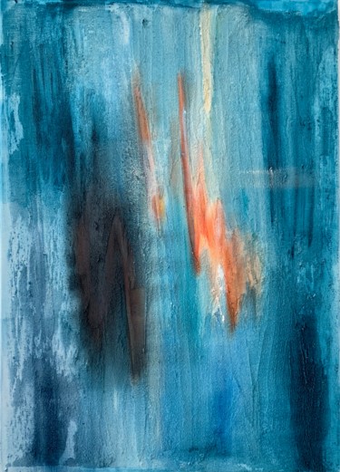 Relaxation Malerei mit dem Titel "Relaxation" von Nina Heimann, Original-Kunstwerk, Acryl