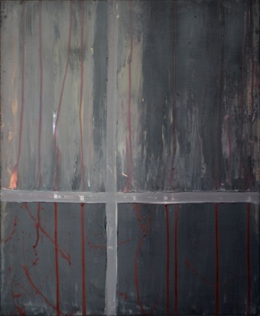Peinture intitulée "Obscured I" par Hein Mark, Œuvre d'art originale, Acrylique