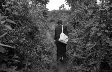 Photography titled "Village near Butare…" by Heinz Baade, Original Artwork