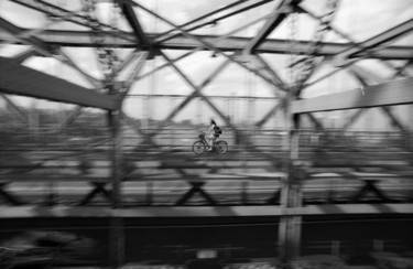 Fotografie mit dem Titel "Williamsburg Bridge…" von Heinz Baade, Original-Kunstwerk