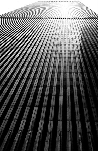 Fotografie mit dem Titel "WTC - New York, 1981" von Heinz Baade, Original-Kunstwerk