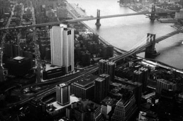 Fotografie mit dem Titel "View from WTC - New…" von Heinz Baade, Original-Kunstwerk