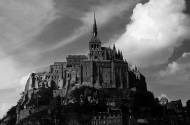 Fotografie mit dem Titel "Mont Saint Michel,…" von Heinz Baade, Original-Kunstwerk