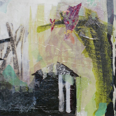 Collages titled "Tranquilité" by Helen Hill, Original Artwork, Collages