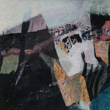 Collages titled "Profile" by Helen Hill, Original Artwork, Collages