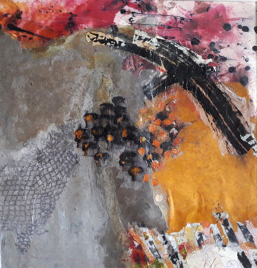 Collages titled "As the crow flies" by Helen Hill, Original Artwork, Collages