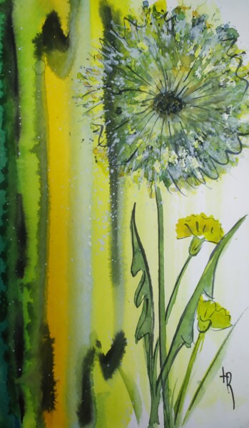 Peinture intitulée "Весна" par Helen Temchenko, Œuvre d'art originale, Aquarelle