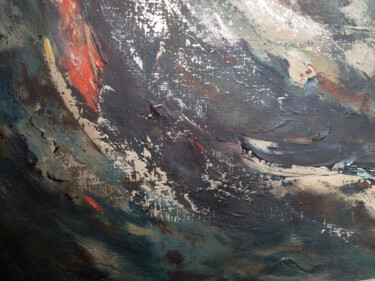 Painting titled "Deep water I" by Helena Asadova, Original Artwork, Acrylic
