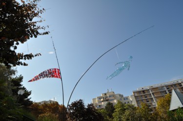 Escultura titulada "installation-en-l-a…" por Héléna Krajewicz, Obra de arte original