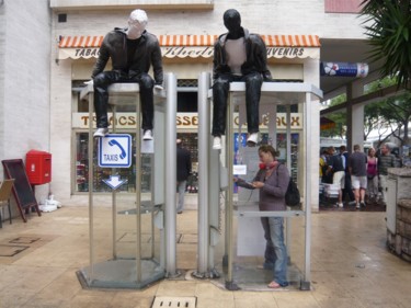 Escultura titulada "les-sentinelles5.jpg" por Héléna Krajewicz, Obra de arte original