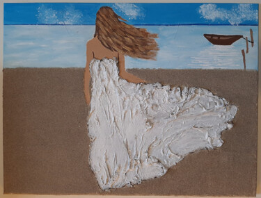 Pintura intitulada "End of summer" por Helena Marja, Obras de arte originais, Acrílico