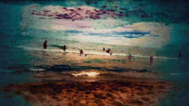 Fotografia intitolato "On the beach 2" da Helena Pellicer Ortiz, Opera d'arte originale, Fotografia digitale