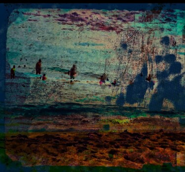 Fotografia intitolato "On the beach 1" da Helena Pellicer Ortiz, Opera d'arte originale, Fotografia digitale