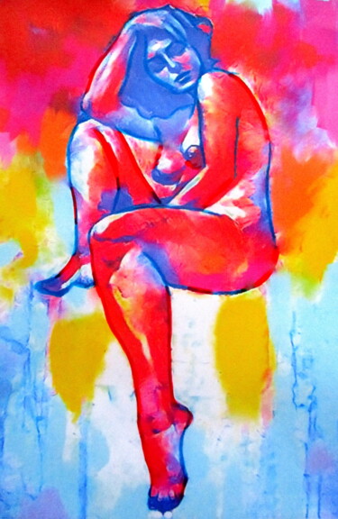 Картина под названием ""Heart And Soul"" - Helena Wierzbicki, Подлинное произведение искусства, Акрил