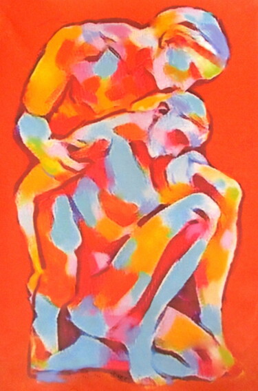 Peinture intitulée ""Gentleness"" par Helena Wierzbicki, Œuvre d'art originale, Acrylique