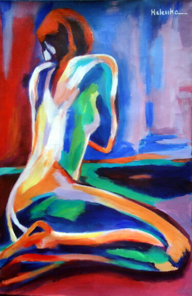 Картина под названием ""Gleam"" - Helena Wierzbicki, Подлинное произведение искусства, Акрил