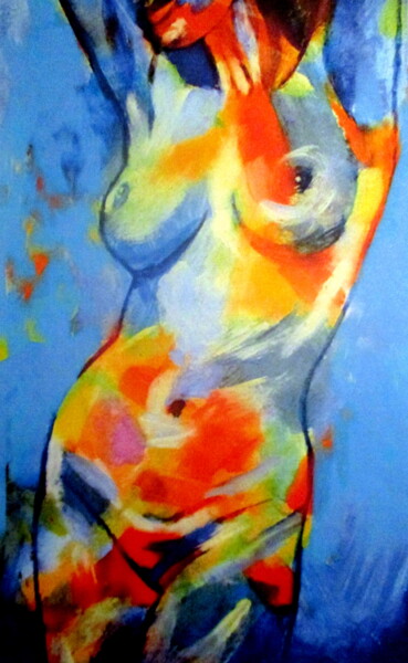 Картина под названием ""Desire"" - Helena Wierzbicki, Подлинное произведение искусства, Акрил