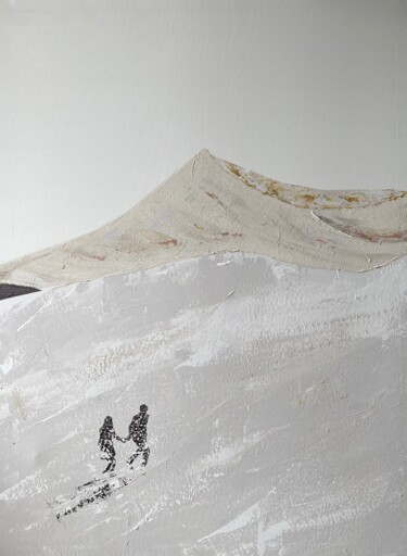 Peinture intitulée "Wind" par Helena Rubí, Œuvre d'art originale, Acrylique Monté sur Châssis en bois