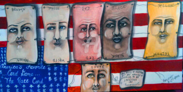 Malerei mit dem Titel "America's Favorite…" von Helene, Original-Kunstwerk, Acryl
