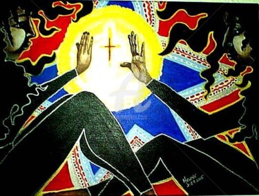 Картина под названием "spiritual sisterhood" - Helene, Подлинное произведение искусства