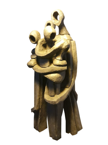 Sculpture intitulée "INCOLLECTIF" par Helene Auguy, Œuvre d'art originale, Bronze