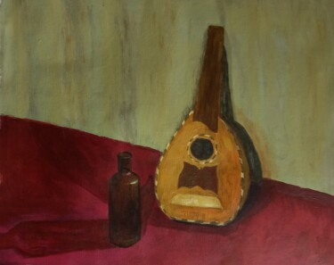 Painting titled "Après concert" by Hélène Batut, Original Artwork, Acrylic