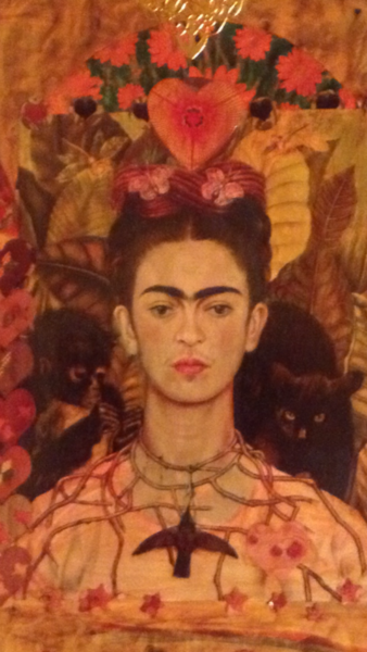 Collages titled "Frida Joyaux" by Helene Chabaud / Billiotte, Original Artwork
