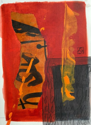 Pintura titulada "Graffiti 3" por Hélène Gallon, Obra de arte original, Acrílico