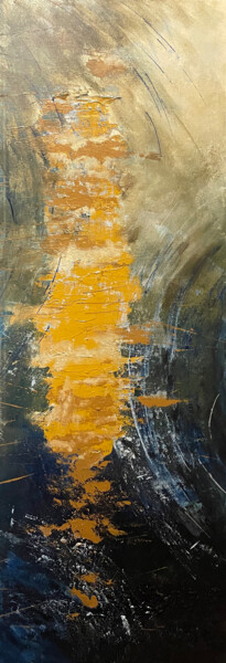 Картина под названием "TORNADE" - Hélène Martineau, Подлинное произведение искусства, Акрил Установлен на Деревянная рама дл…